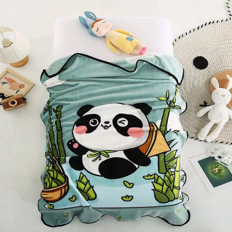 Плед детский фланелевый из микрофибры с шерпой TANGO LEONCELLO LEO1410-31 100х140