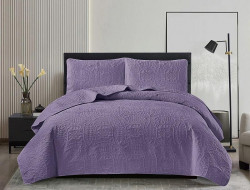 Покрывало тонкое велюровое TANGO CASABLANCA сиреневое 220х240