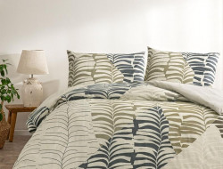 Постельное белье из ранфорса TAC RANFORCE ELLA кофе евро