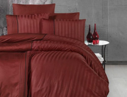 Постельное белье из сатина де люкс KARVEN N044 MODALIFE CINNAMON 50х70 (2шт), 70х70 (2шт) евро