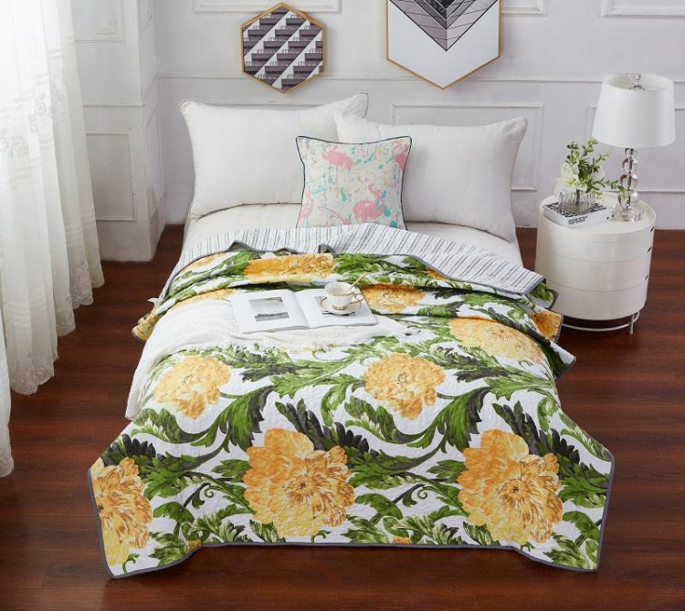 Покрывало из хлопка и полиэстера TANGO PATCHWORK PWS-01 150х200