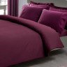 Постельное белье из LUX жаккарда TAC BASIC STRIPE фиолетовое евро