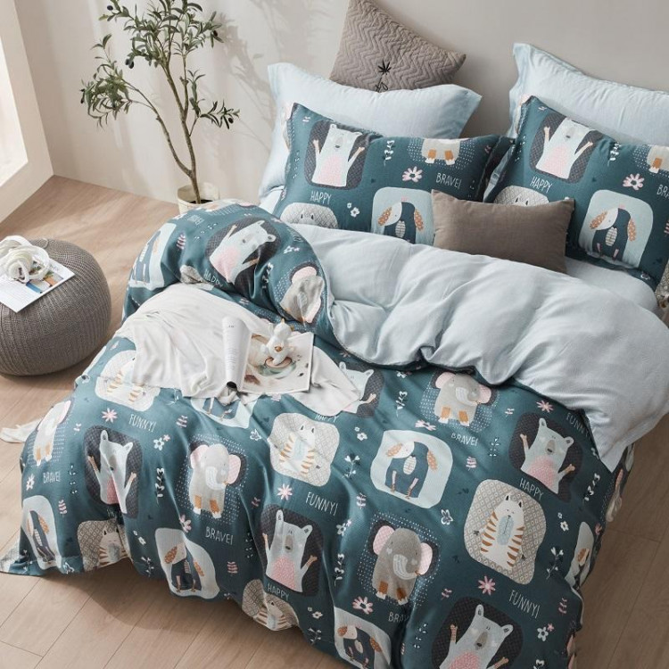 Постельное белье из тенсела TANGO TT4-145 50х70 (1шт), 70х70 (1шт) 1,5-спальное