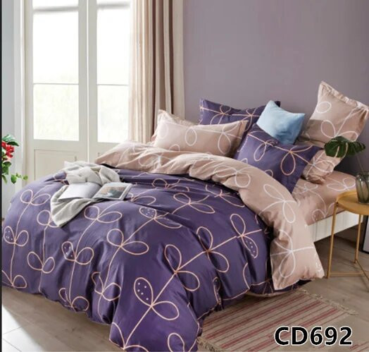 Постельное белье из печатного сатина ARLET CD-692 1,5-спальное