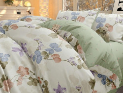 Постельное белье из печатного сатина SAILID B-504-1 1,5-спальное