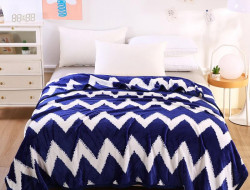 Плед из микрофибры TANGO ЗИГЗАГИ ФЛАНЕЛЬ 200х220