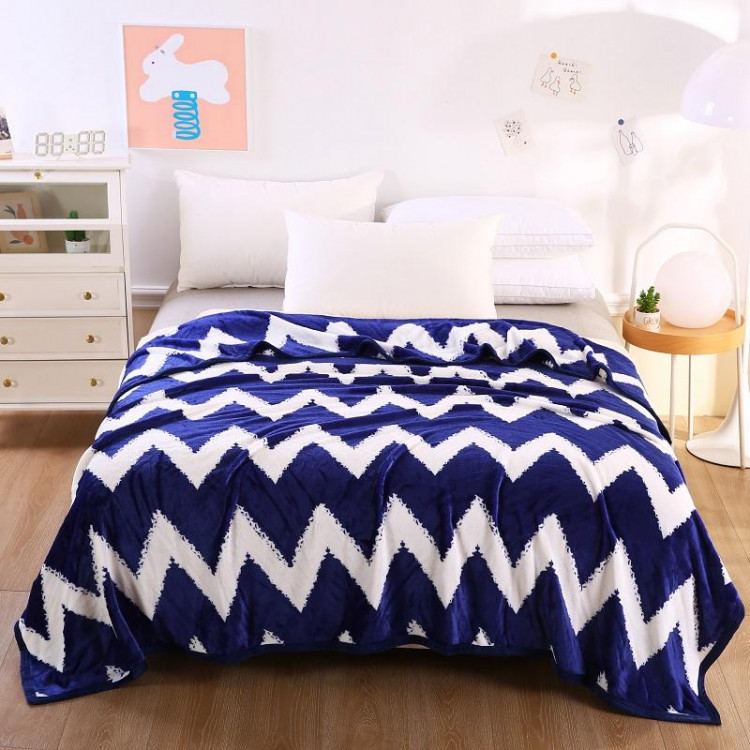 Плед из микрофибры TANGO ЗИГЗАГИ ФЛАНЕЛЬ 200х220