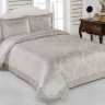Покрывало жаккардовое с наволочками KARNA CORDENYA стоне 250х270