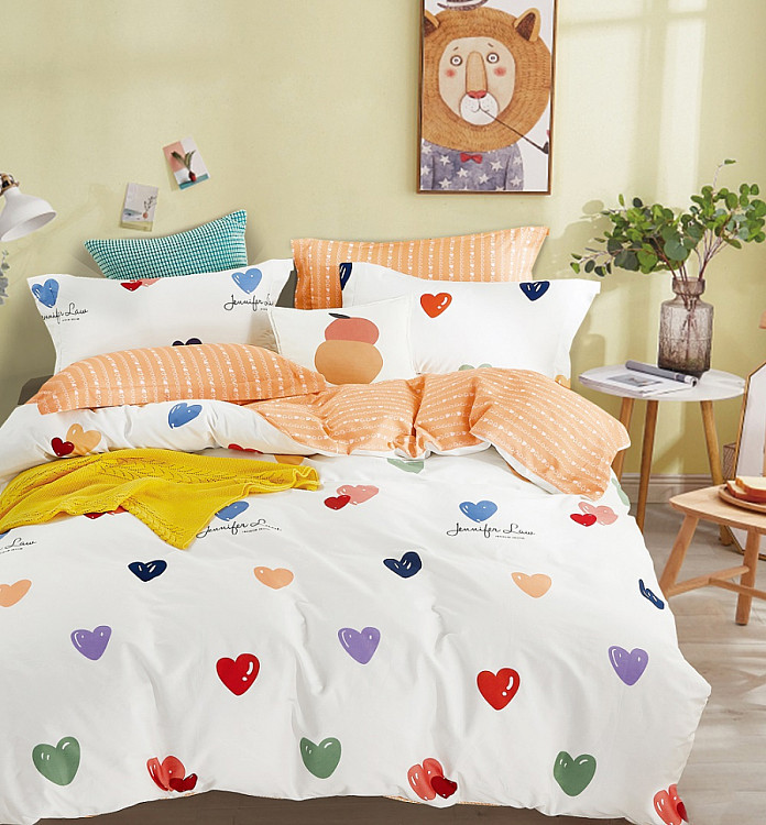 Постельное белье из сатина TANGO дженни 50х70 (2шт) 1,5-спальное