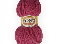 Пряжа ADELIA RADA №060 темно-розовая 100% акрил, 10 шт х 100 гр, 80 м +/- 4 м