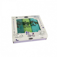 Набор кухонных полотенец вафельных хлопковых KARVEN HM746 ОЛИВА V2 40х60 (3шт)