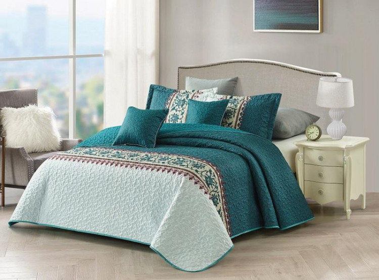 Покрывало с наволочками тонкое из полисатина TANGO LAFAYETTE MF-95 240х260