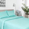 Постельное белье из мако-сатина ЭТЕЛЬ ЛАЗУРНОЕ БЛАЖЕНСТВО 1,5-спальное
