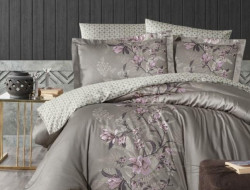 Постельное белье из сатина KARVEN N021 EVAN MINK 50х70 (2шт), 70х70 (2шт) евро