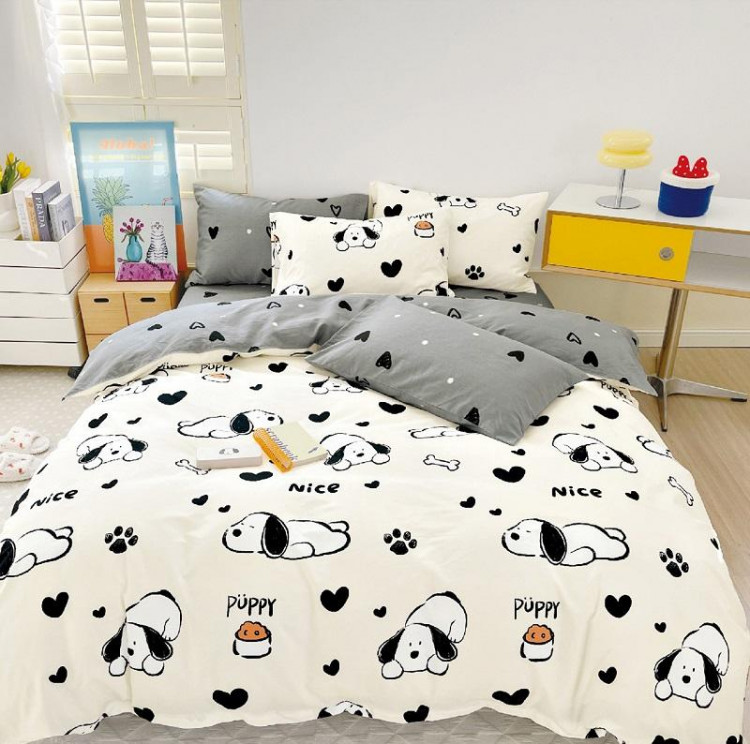 Постельное белье из сатина TANGO TS01-X249 50х70 (1шт) и 70х70 (1шт) 1,5-спальное