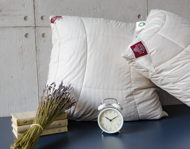 Подушка стеганая с внутренней вставкой GERMAN GRASS ORGANIC HEMP GRASS 68х68 регулируемая