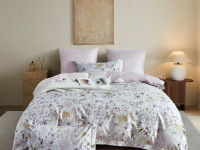 Постельное белье из египетского хлопка Premium ASABELLA 2198-7 50х70 (2шт) и 70х70 (2шт) семейное