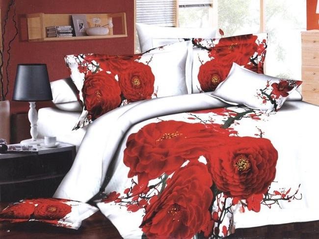 Постельное белье из сатина TANGO TS-013 50х70 (2шт), 70х70 (2шт) евро