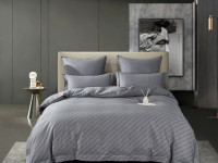 Постельное белье из египетского хлопка Premium ASABELLA Иллюзия 50х70 (1шт) и 70х70 (1шт) 1,5-спальное