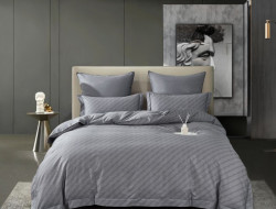 Постельное белье из египетского хлопка Premium ASABELLA Иллюзия 50х70 (1шт) и 70х70 (1шт) 1,5-спальное