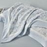 Постельное белье фланелевое из тенсела ASABELLA Фарфор 50х70 (2шт) и 70х70 (2шт) евро