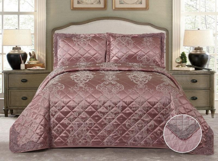 Покрывало с наволочками тонкое жаккардовое TANGO ARISTON ARI-29 240х260