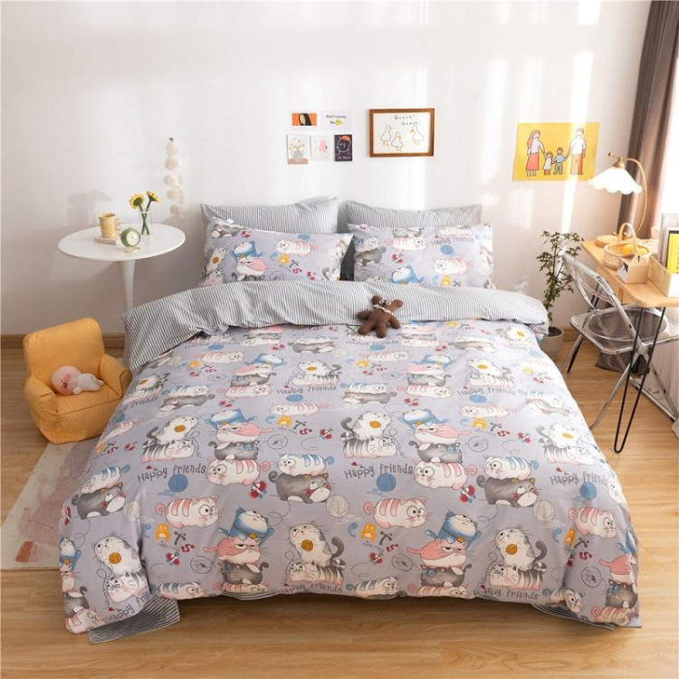 Детское постельное белье из сатина TANGO NOVELLA TS-X190 50х70 (1шт) и 70х70 (1шт) 1,5-спальное