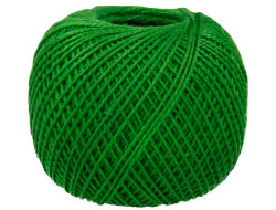 Пряжа СПБ ИРИС №3910 зеленая 100% мерсеризованный хлопок 20 шт х 25 гр, 150 м