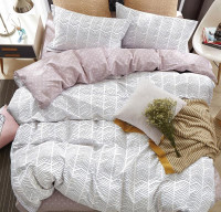 Постельное белье двухстороннее из твила TANGO TPIG-1153 50х70 (2шт), 70х70 (2шт) евро