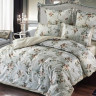 Постельное белье из сатина с вышивкой  SAILID D-208-3 евро