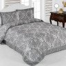 Покрывало жаккардовое с наволочками KARNA CORDENYA серое 250х270