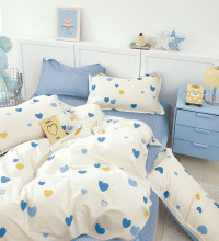 Постельное белье из твил-сатина TANGO дела сердечные 70х70 (2шт) 1,5-спальное