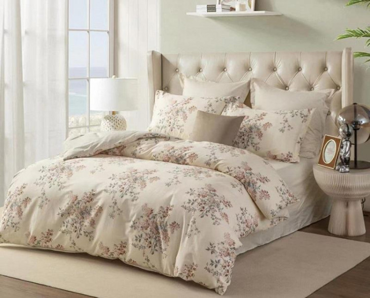 Постельное белье из печатного сатина SAILID B-225-2 2-спальное