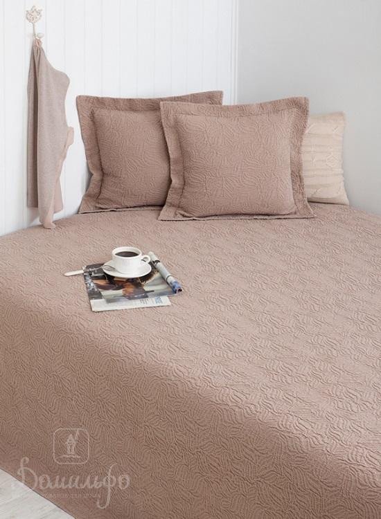 Покрывало LUXBERRY КАМЕННЫЙ ЦВЕТОК капучино 200х220