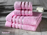 Комплект полотенец KARNA BALE розовый