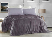 Плед из полиэстера KARVEN SUPER SOFT P941 VIGAN лиловый 160х220