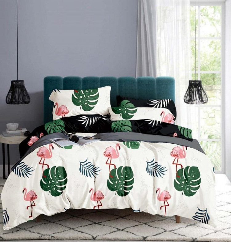 Постельное белье из микросатина TANGO DREAM FLY DF-428 50х70 (1шт), 70х70 (1шт) 1,5-спальное