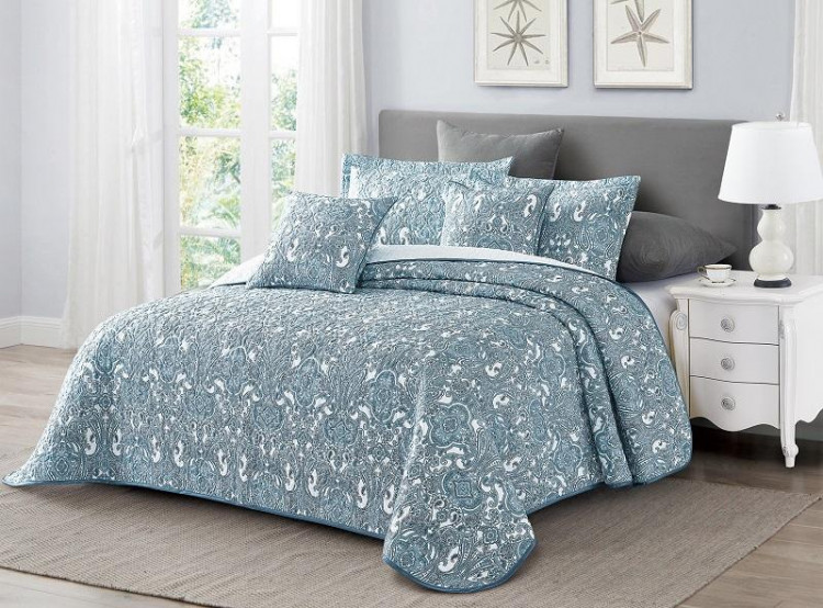 Покрывало с наволочками тонкое из сатина TANGO MADEIRA TG-97 240х260