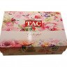Постельное белье из сатина TAC DELUX PREMIUM DIGITAL FRIDAS зеленое евро