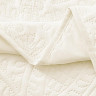 Покрывало тонкое велюровое TANGO CASABLANCA кремовое 220х240