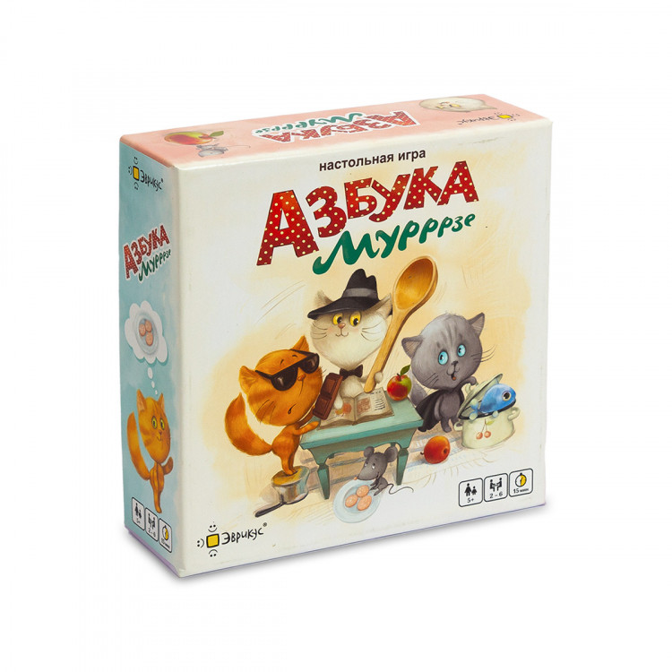 Настольная игра ЭВРИКУС Азбука Мурррзе BG-17079