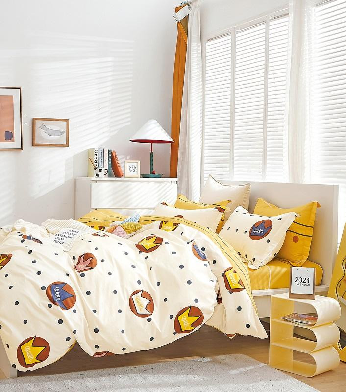 Постельное белье двухстороннее из твила в ПВХ TANGO TPIG-1652 50х70 (2шт) евро