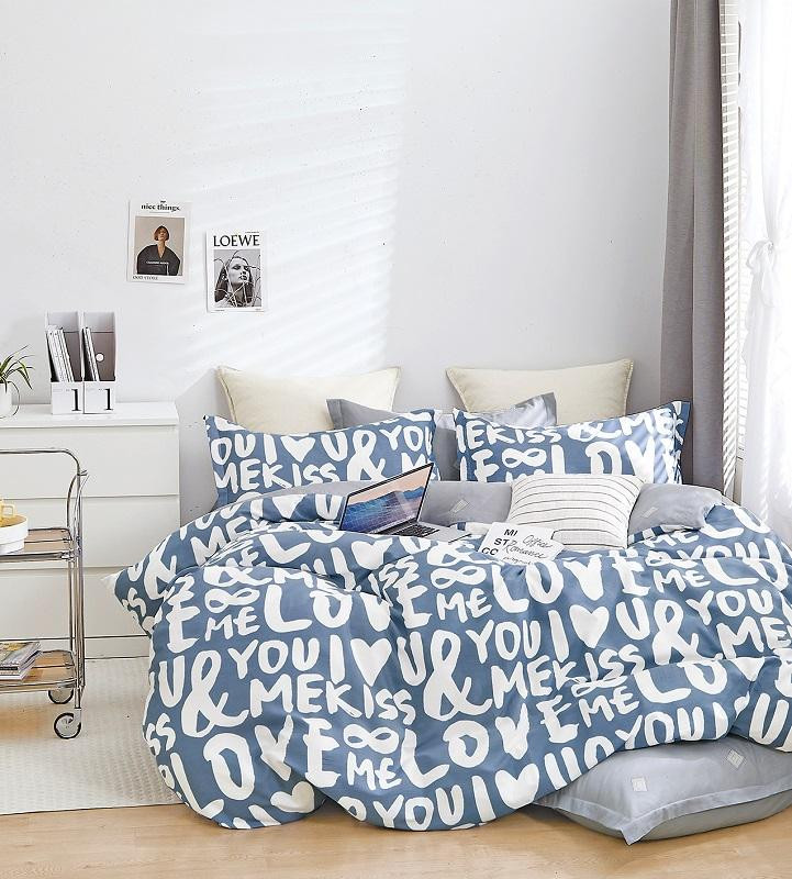 Постельное белье из твила в ПВХ TANGO TPIG-1747 50х70 (2шт) евро