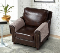 Накидка на подлокотники из микрофибры TANGO SOFA светло-коричневая 50x70 (1шт)