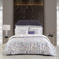 Постельное белье из натурального шелка SAREV ELITE GROUP N223 IKARUS V1-LILA 50х70 (1шт) 1,5-спальное