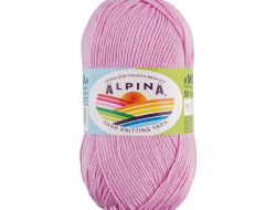 Пряжа ALPINA MELISSA №17 сиреневая 95% вискоза, 5% кашемир 10 шт х 50 гр, 125 м +/- 6 м