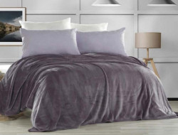 Плед из полиэстера KARVEN SUPER SOFT P942 VIGAN лиловый 200х220