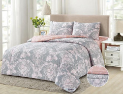 Постельное белье из твила с одеялами TANGO PRIMAVERA W-27 50х70 (2шт) семейное