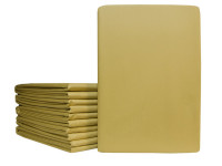 Простыня из сатина люкс ASABELLA 661-1P 275х280 золотистая