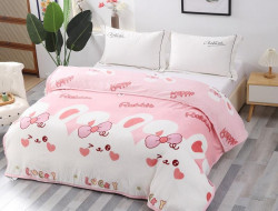 Плед из микрофибры TANGO зайка ФЛАНЕЛЬ 150х200